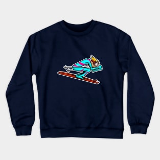 Skiing Crewneck Sweatshirt